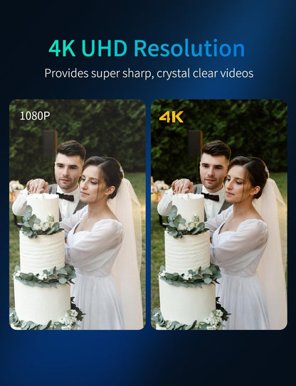 FEELWORLD 4K10X PTZ Camera 4K Resolution 10X USB HDMI for Video Conference Rooms Live Streaming Church Worship and Event with Zoom YouTube Teams OBS, AI Tracking Auto Focus POE Supported