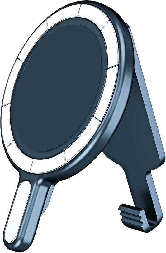 BAISRKE Magnetic Belt Clip Phone Holder, Strong Magnetic Waist Clip Compatible with Phone Cases, Portable & Versatile Accessory for Travel & Outdoor Use (Gunmetal Gray)