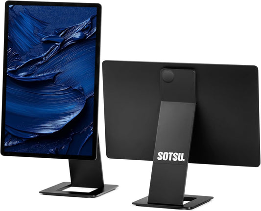 SOTSU FlipAction Pro 16" Gen2 Premium Portable Monitor | Super Compact | Pivot Rotate | 2560x1600 DCI P3 | 120Hz | 400 Nits | Full Metal CNC | Perfect Match for Mac and Windows (Universe Black)