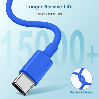 60W USB C to USB C Cable [3Pack] iPhone 15 Fast Charging Cable,3ft Long USB-C to USBC Power Cord for iPhone 15/15 Pro/15 Plus/15 Pro Max,MacBook Pro Air/IPad Air 4/5/iPad Pro 12.9/11(Black)