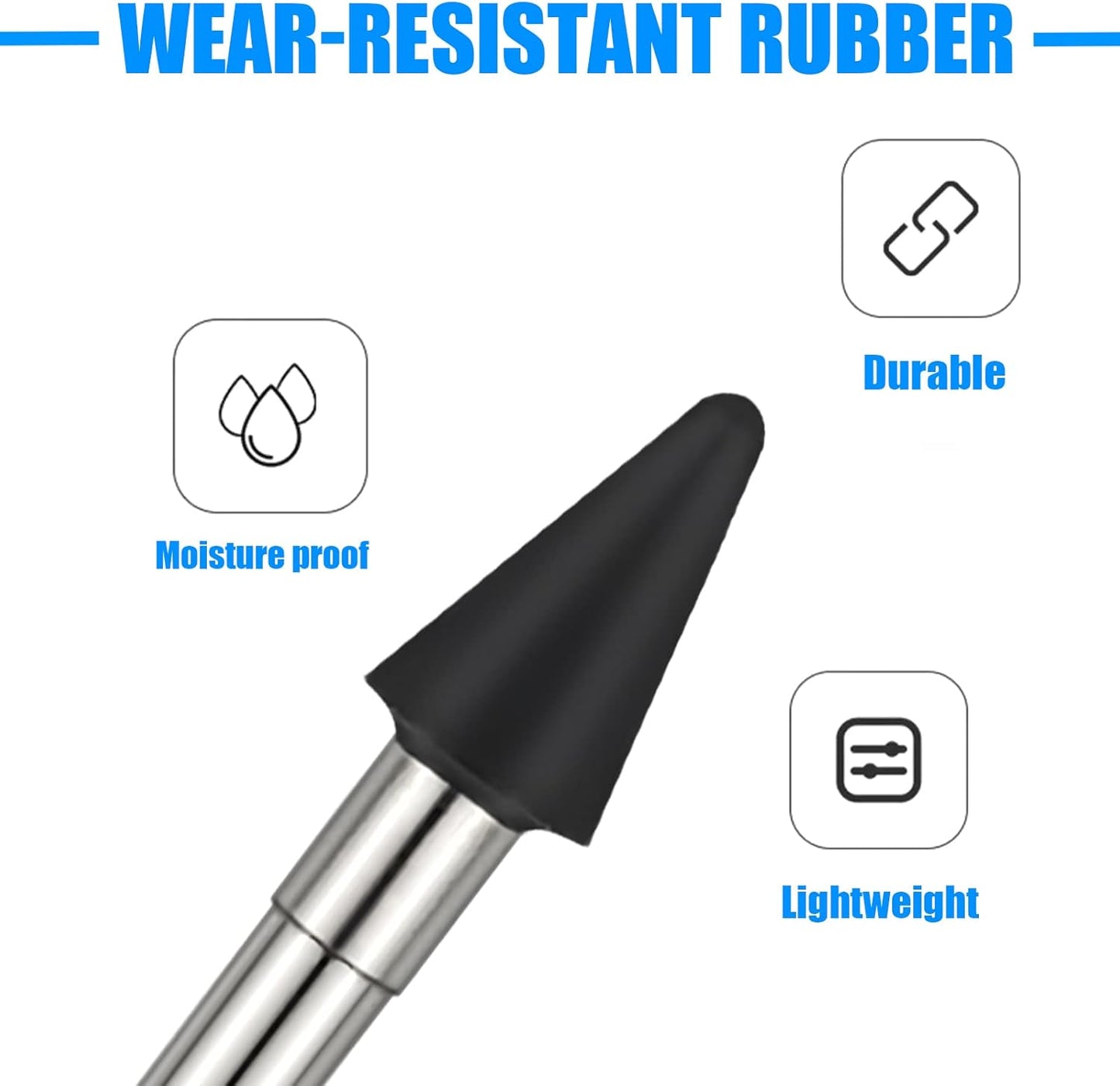 Slim Pen 2 Tips (2 Pack) Replacement fits for Surface Slim Pen 2, Real-Time Sensitivity Replacement nibs fits for Surface Pro 8/Surface Pro X/Surface Laptop Studio/Surface Duo 2 Table Pen