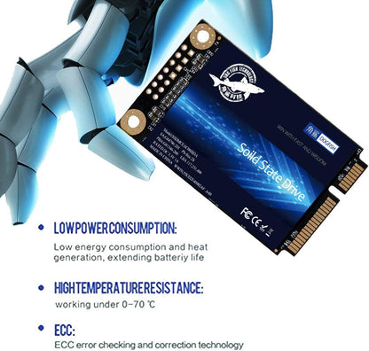 SSD mSATA 120GB Dogfish Internal Solid State Drive High Performance Hard Drive for Desktop Laptop SATA III 6Gb/s (120GB MSATA)