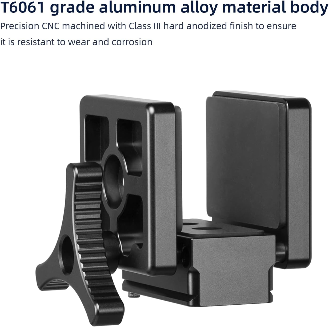 FANAUE GS-01Arca Swiss Rifle Saddle Mount, Hunting Tripod Clamp with Quick Release Plate, Shooting Tripod Rest, Enhanced Accuracy Ball Head & Adapter for Hunting and Shooting