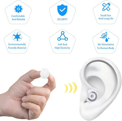 Earbud Tips Ear Tips Replacement Earbud Tips Earbud Replacement Tips Headphone Earbud Tips Earbud Tip Eartips Earbud Covers Compatible With Powerbeats Pro Beats Wireless Earphone 4 Pairs (White)
