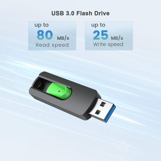 Aiibe 256GB USB 3.0 Flash Drive Thumb Drive 256GB USB Drive Memory Stick Jump Drive 256G for PC Laptop