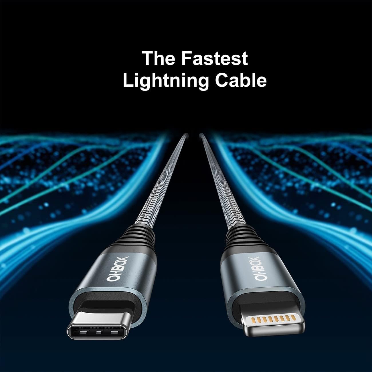 ohbox USB C to Lightning Cable 3Pack 6FT iPhone Fast Charger Cable USB-C iPhone Charging Cord Compatible with iPhone 14 13 13 Pro Max 12 12 Pro Max 11 XS XR X 8 iPad