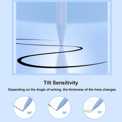 Stylus Pen for iPad 9th&10th - Fast Charge for iPad Pencil Palm Rejection Active Pen Compatible with (2018-2025) Apple iPad 6/7/8/9/10/11(A16), iPad Pro 11"/12.9"/M4, Mini 5/6, Air 3/4/5/M2/M3 (Blue)