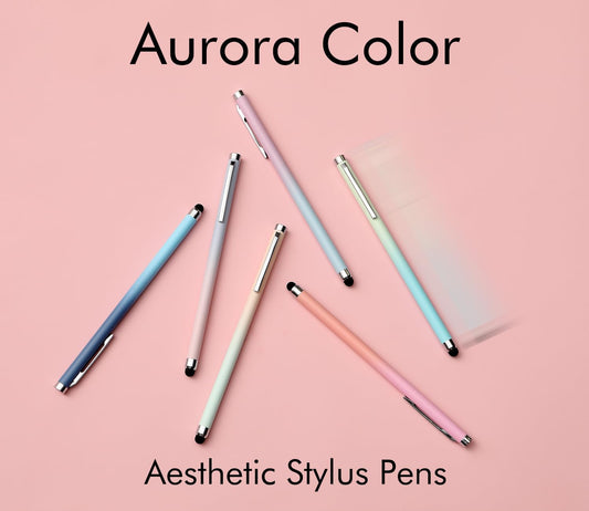 LINFANC Stylus Pens for Touch Screens,Linfanc 6 Pack Stylus Pens for iPad High Sensitivity and Precision Capacitive Stylus Pens for iPhone All Touch Screens Devices,Extra 12 Replacement Tips (LF1026)