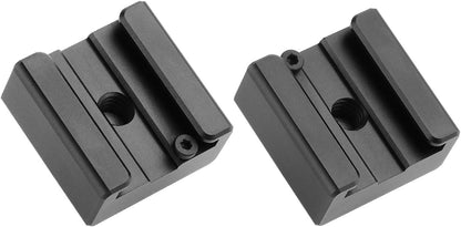 Updated Anwenk Flash Cold Shoe Mount Adapter Flash Shoe Mount Flash Stand Adapter with 1/4"-20 Tripod Screw Thread for Camera Flash Nikon Canon Olympus Panasonic Speedlite Flash, 2Pack