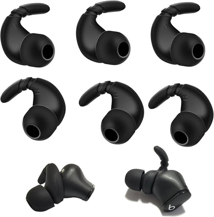Silicone Ear Hook for Beats Studio Buds Ear Tips Replacement Earbuds Tips for Beats Earbuds 3 Pairs