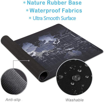 RTGGSEL 31.5x11.8 Inch Non-Slip Long Extended Large Gaming Mouse Pad with Stitched Edges XL Laptops Keyboard Mouse Mat(AK47)