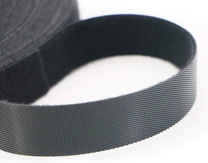 Pasow fastening tape Cable Tie Double Side Nylon Power Wire Management 3/4Inch 1 Roll Hook (25 Yards, Style 2)