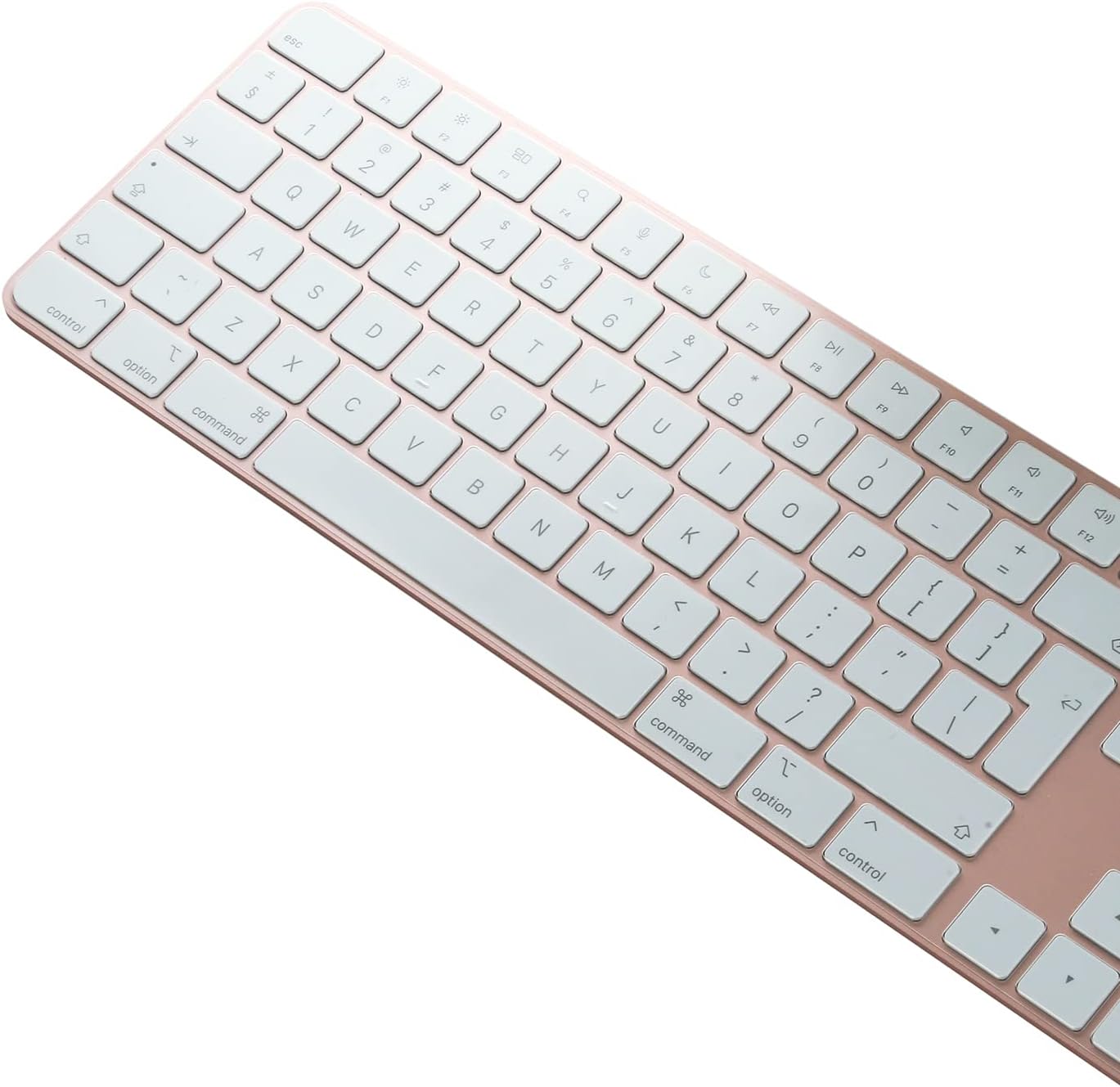 [Not for 2024 Release A3119] Keyboard Cover for iMac Magic Keyboard (Europe Layout 7 Shape Enter Key)(Model A2520, Touch ID Version, with Numeric Key) Ultra Thin Clear Protector Skin