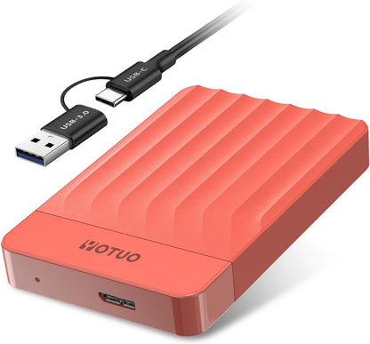 Portable External Hard Drive Storage Expansion Mobile HDD USB 3.0 for PC, Mac, Desktop, Laptop, PS4, PS5, Xbox One X/S, Xbox 360, Xbox Series X/S, Office & Game (Red, 1TB)