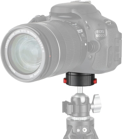 CAMVATE Quick Release Tripod Head Base Mount with 1/4"-20 Thread Screw Connector-3020