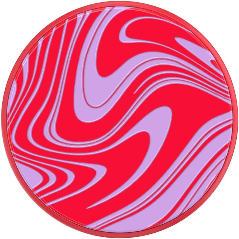 PopSockets Phone Grip with Expanding Kickstand, Adhesive Grip - Kiss Me Pink