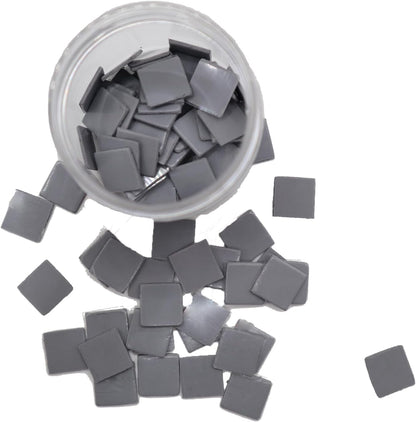 100 Pcs Pre-Cut Thermal Pads for Game Consoles, PS5 Ram, Memory, Computer Rams, Laptop IC Chips, Mosfets Coils Wide Applicable Pack of 100 / 12x12x1mm