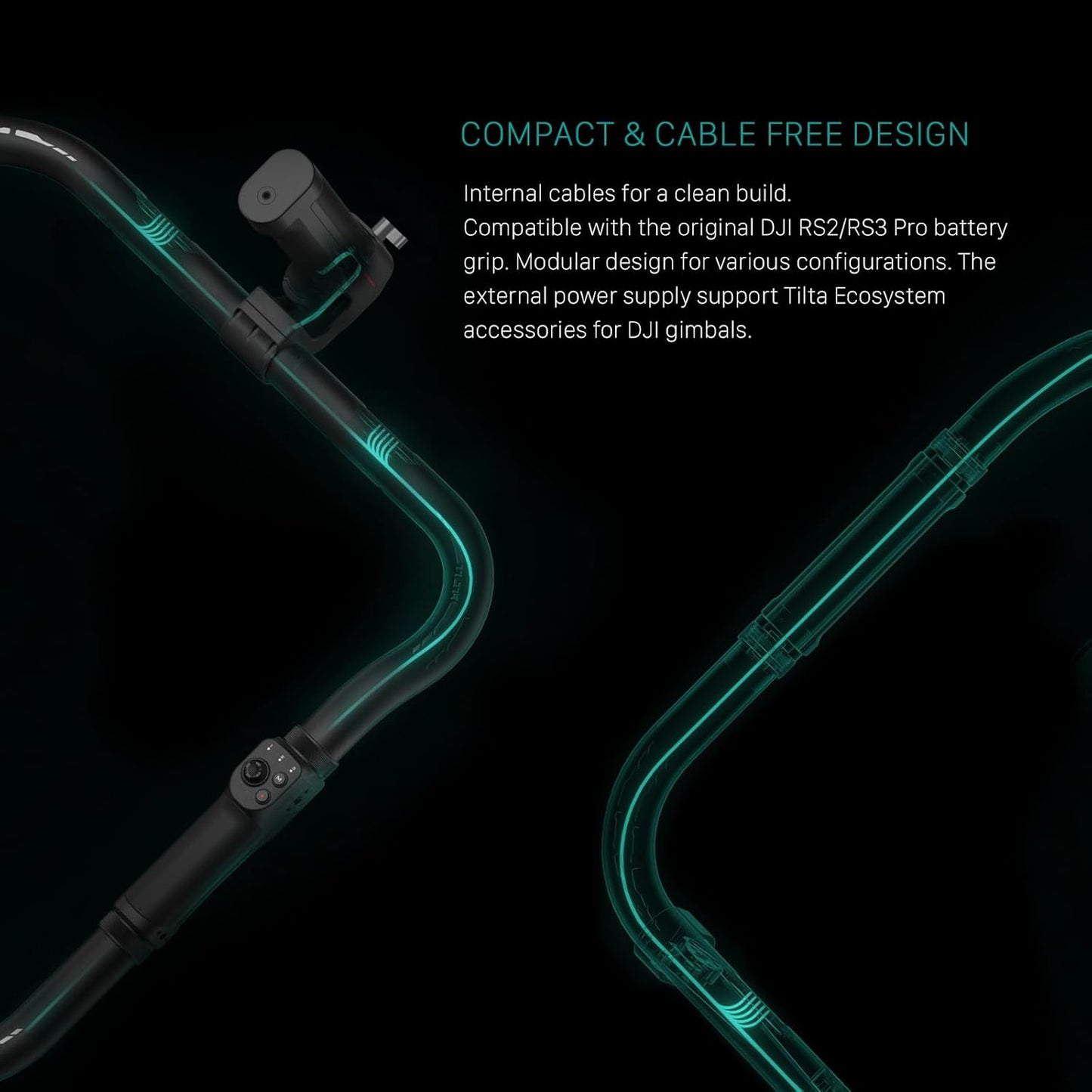 Tilta Basic Ring Grip Plus Control Kit Compatible with DJI Ronin RS2, RS 3 Pro, and RS 4/4 Pro | Wireless Control Handle | Improved Stability, Movement & Flexibility | Aluminum Alloy |