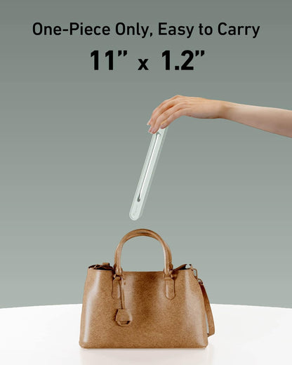 3 in 1 Silicone Laptop Stand, Keyboard Riser for Ergonomic Typing/Reading, Portable Laptop Cooling Stand, for Home Office School and Travel, Oval Base, Macaron Green