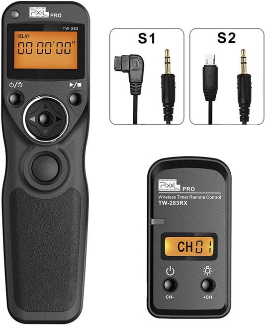 Wireless Remote Shutter Compatible for Sony Alpha a7 a7II III R RII RIII A7IV a7RIV a7S a300 a6000 a6500 a6400 a6300 a77II a100 a300 a450 a500 a580 a700 a850 a33 a55 a58 a65 a77 a99 RX100 II III IV