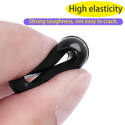 Qrity 20 PCS Rubber Grommets Cable Railing, Car Grommet, Cable Railing Protective Sleeves for Metal Posts, ID 14mm Mount Dia 17mm