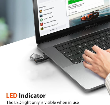 Aiibe 4GB Flash Drive 50 Pack - USB 2.0 Memory Stick Multipack Zip Drive, Black