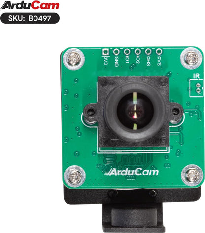 Arducam USB 3.0 Camera, 8.3MP 90fps@720p High-Speed USB Camera Module, 4K IMX678 Low Light Webcam with 100°D Wide Angle M12 Lens for Windows, Linux