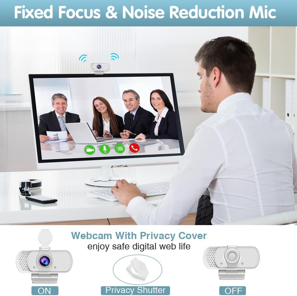 usb c webcam 1080P Webcam,Live Streaming Web Camera with Stereo Microphone, Desktop or Laptop USB Webcam 110 Degree View Angle, HD Web cam for Switch 2,Video Calling, Recording, Conferencing, Gaming