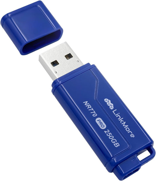 LinkMore NR770 250GB USB 3.2 Gen2 Flash Drive, Read Speed up to 1000MB/s, Write Speed up to 800MB/s, Thumb Drive