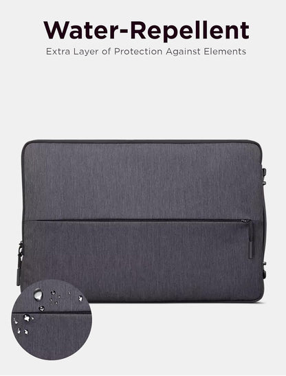 Lenovo Urban Laptop Sleeve 14 Inch for Laptop/ Notebook/Tablet Compatible with MacBook Air/Pro Water Resistant - Charcoal Grey