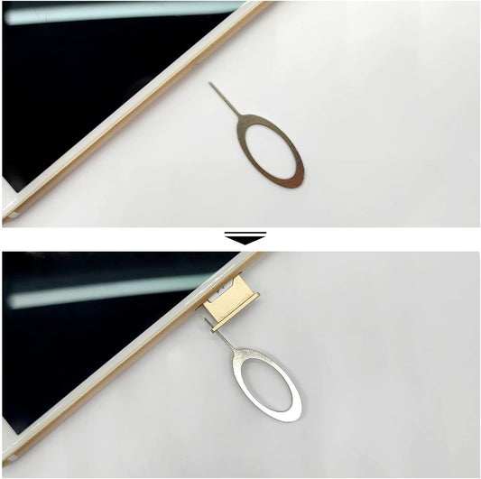 Medsuo 6pcs SIM Card Removal Tool Card Tray Eject Pins Needle Opener Ejector Needle Pin Remover for Smart Phones Samsung Galaxy LG Huawei Google HTC iPhone iPods iPad Tablets