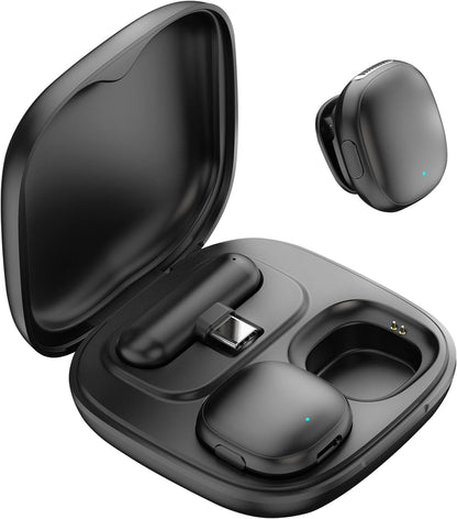 Wireless Microphone for iPhone 16 15 - Ai Noise Cancelling Mini Microphone USB C for Android Phone, Lavalier Mic with 35H Charging Case for Video Recording Vlogging YouTube Tiktok