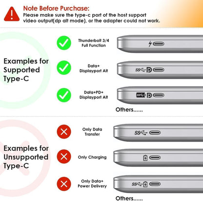 WAVLINK USB C Docking Station 3 Monitor with 100W PD, USB-C Laptop Dock Triple Display for Dell Hp Lenovo Windows, Type C Adapter Hub - Dual HDMI, DisplayPort, Ethernet, 4 USB3.0, SD/TF Slot, Audio