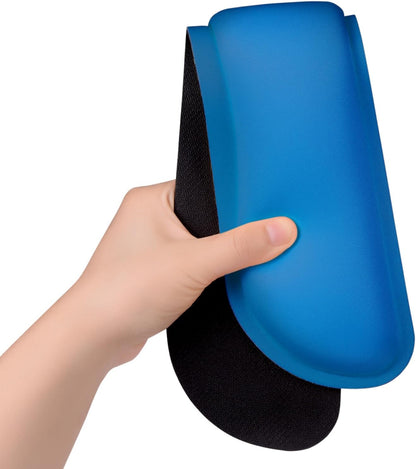 Dapesuom Enlarge Keyboard Wrist Rest, Memory Foam Wrist Cushion for Desk Mats Support, Cute Typing Pain Relief Keyboard Mouse Pad Rests Set with Non-Slip Base for Gaming Laptop Office, Dark Blue