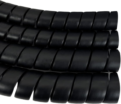 Spiral Wrap Hose Cable Protector - 1.58" OD x 12' Pre-Cut Lengths-Safe Hose Protector to Avoid Wear and Extend Life for Hydraulic Pneumatic Hoses