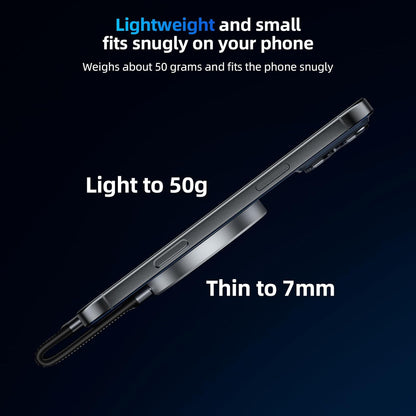 SAN ZANG MASTER Magnetic Portable Solid State Drives: Ultra-Thin, Portable Design for Secure Grip, Easy Connectivity, and Reliable Performance (1, TB)