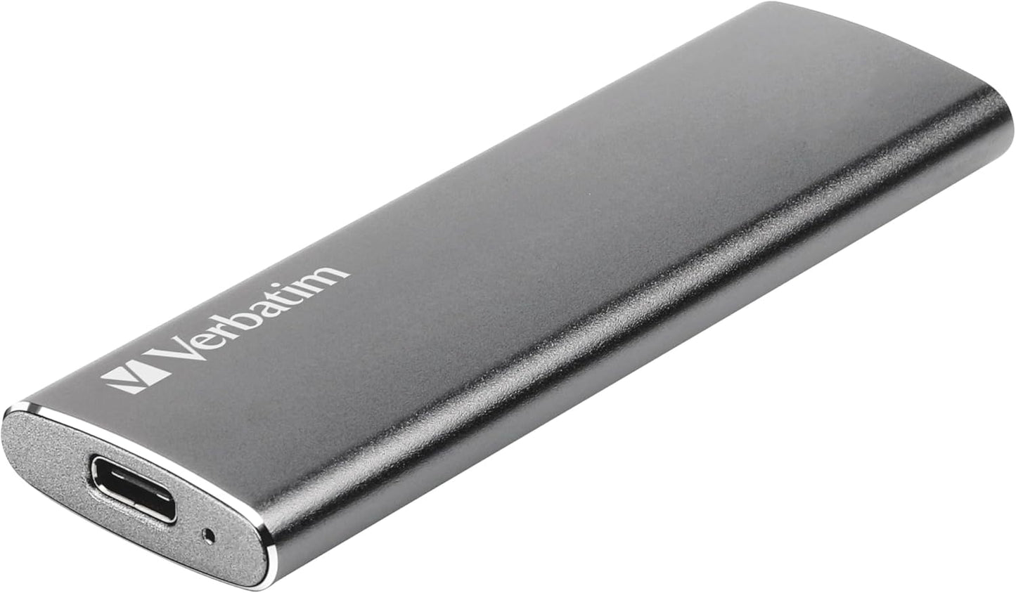 Verbatim 240GB Vx500 External SSD, USB 3.1 Gen 2 - Graphite