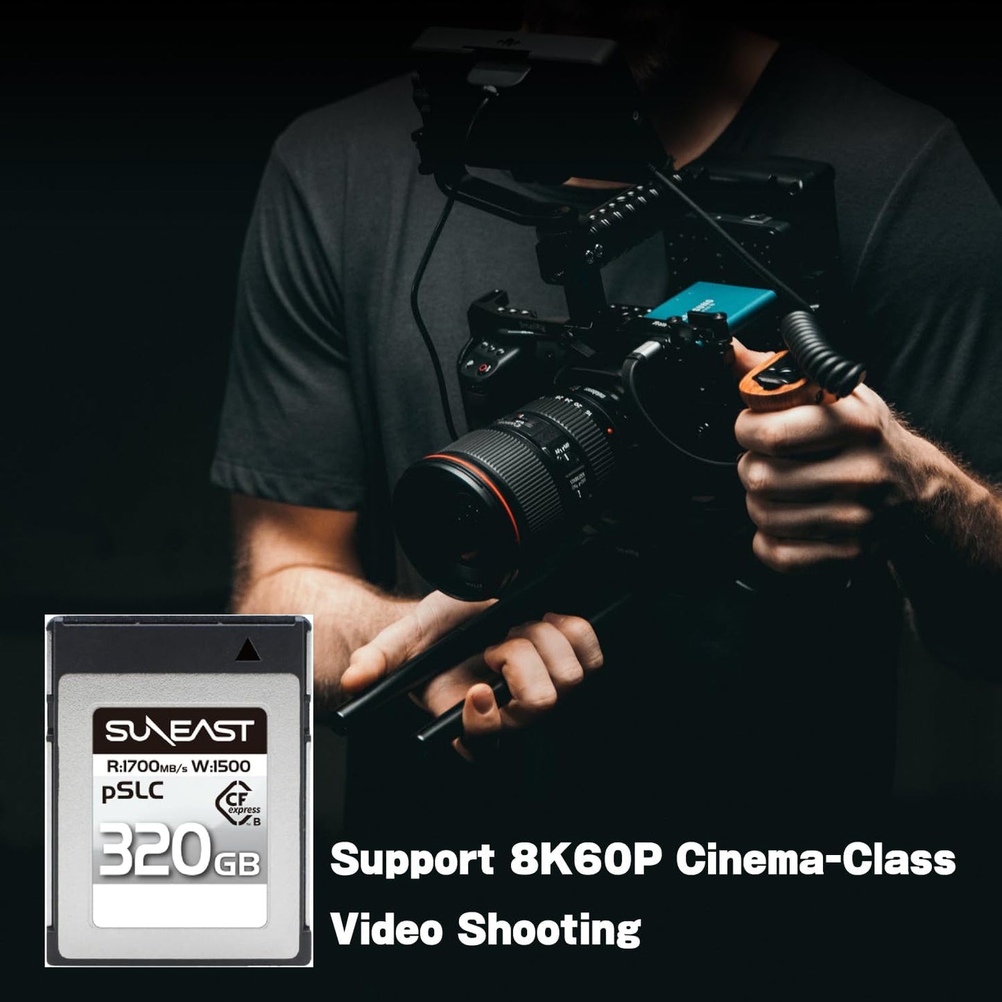 ULTIMATE PRO CFexpress Type B Card 320GB pSLC Series SE-CFXB320S1700