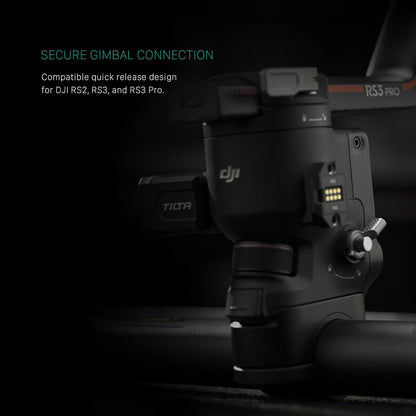 Tilta Basic Ring Grip Plus Control Kit Compatible with DJI Ronin RS2, RS 3 Pro, and RS 4/4 Pro | Wireless Control Handle | Improved Stability, Movement & Flexibility | Aluminum Alloy |
