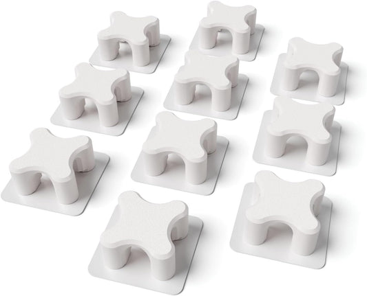 Magnetic Cable Organizer – Desktop Multipurpose Cord Keeper & Cable Management Clip for Home & Office