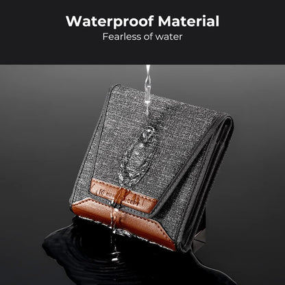 K&F Concept Optics Lens Filter Case, Holds 3 Filters Up to 62mm, Water & Dust Resistant Durable Protective Case, Folding Carry Pouch for Round or Square Filters for Canon Nikon Sony Camera Filters