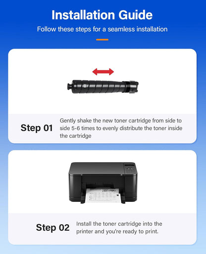 VersaLink C8000 High Capacity Toner Cartridge Set 4-Pack Replacement for Xerox 106R04049 106R04046 106R04047 106R04048 Compatible with Xerox VersaLink C8000 C8000DT C800DTM Printer Black Cyan Magenta