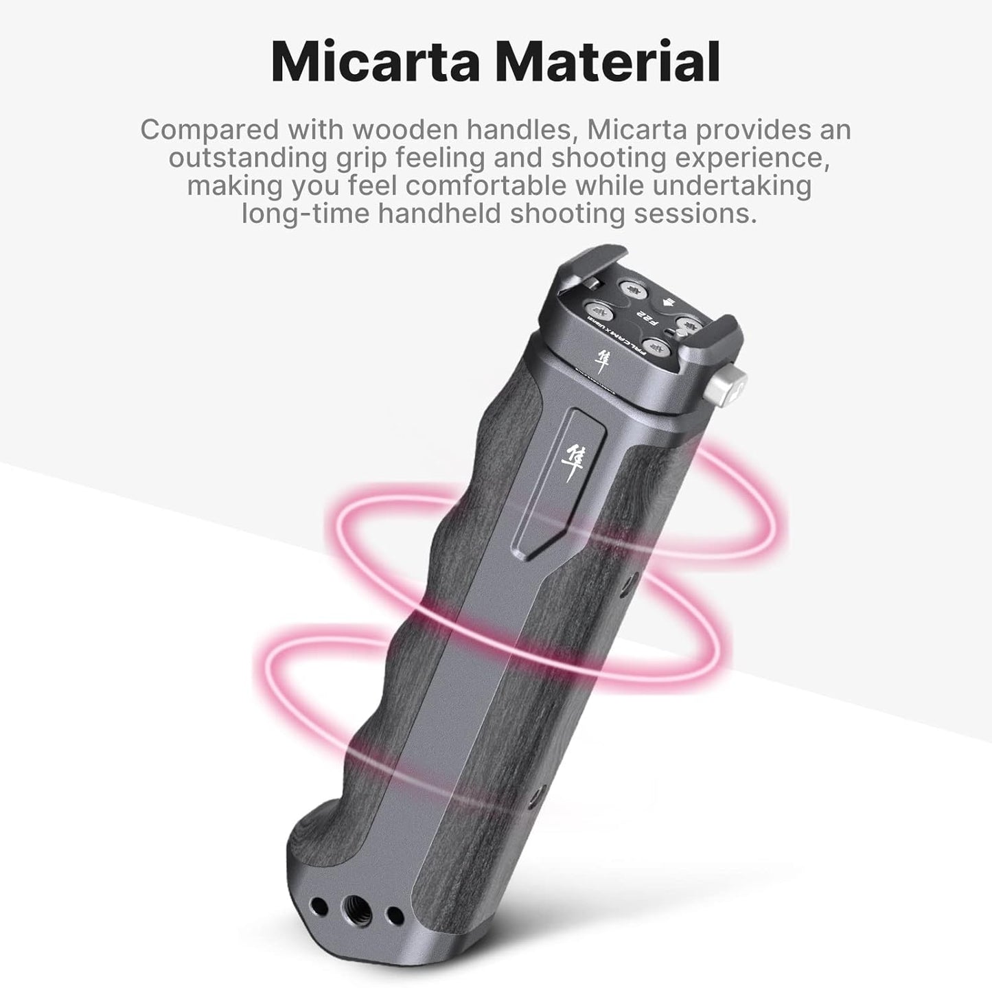 FALCAM F22 Camera Top Handle Quick Release Quick Release System Video Shooting Accessories Filming, Detachable Handle Grip Sling Mode Camera Monopod