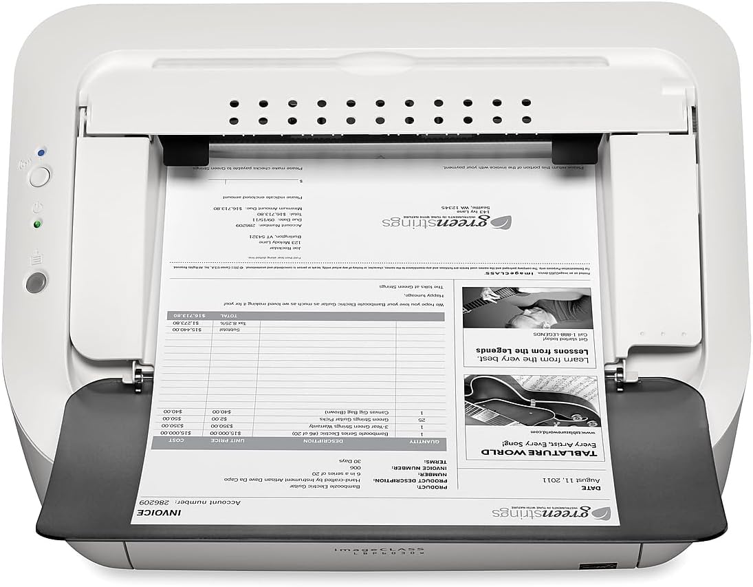 Canon imageCLASS LBP6030w - Monochrome, Wireless Compact Wireless Laser Printer, 1 Year Limited Warranty, 19 PPM, White
