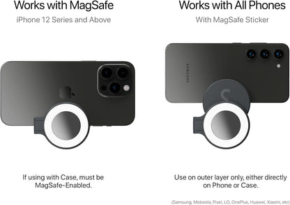 ShiftCam SnapGrip Creator Kit for Content Creators – Includes SnapGrip, SnapLight, Tripod SnapPod – Vlogging Kit for iPhone & Android – Magnetic Mount | Blue Jay