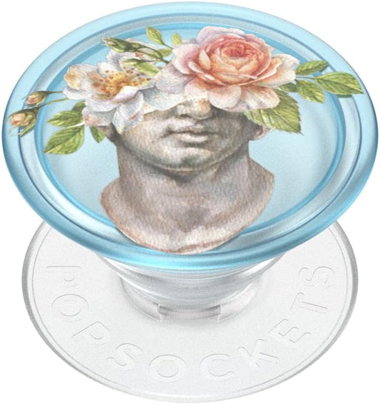 PopSockets Plant-Based Phone Grip with Expanding Kickstand, Adhesive Grip, Eco-Friendly - Floral Bust