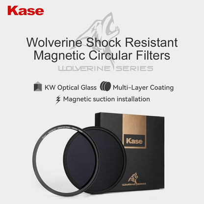 Kase Wolverine 67mm ND100000 16.5 Stop Magnetic Neutral Density Filters Incl Adapter