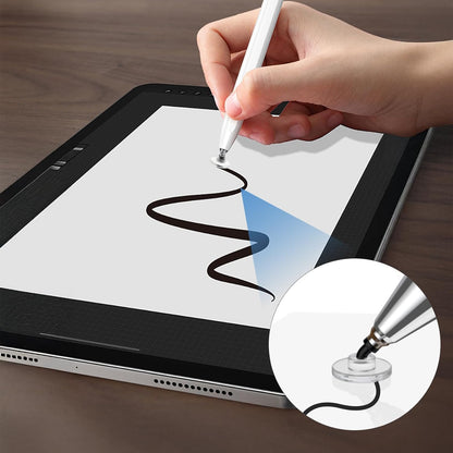 24pcs Stylus Tips Replacement Tips Only, High Precision Replaceable Stylus Pen Disc Tops, Silicone Round Stylus Pen Tip for Mobile Phones and Tablet PC Touch Screen Devices