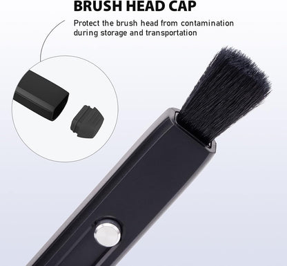 VSGO Professional Lens Cleaning Pen, Double-Ended Lens Brush with Soft Brush and Nano Optical Carbon for Camera, Optical Lenses, and Glasses(V-P01E)