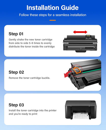 KingKJ H815 S2810 Black Toner Cartridge 2-Pack High Yield Replacement for Dell 593-BBMF 593-BBML Toner Cartridges Compatible with Dell H815 S2810dn H815dw S2815dn Laser Printer Ink All-in-One Copier